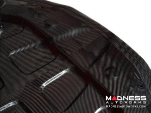 Alfa Romeo Giulia Hood - Carbon Fiber - QV Style